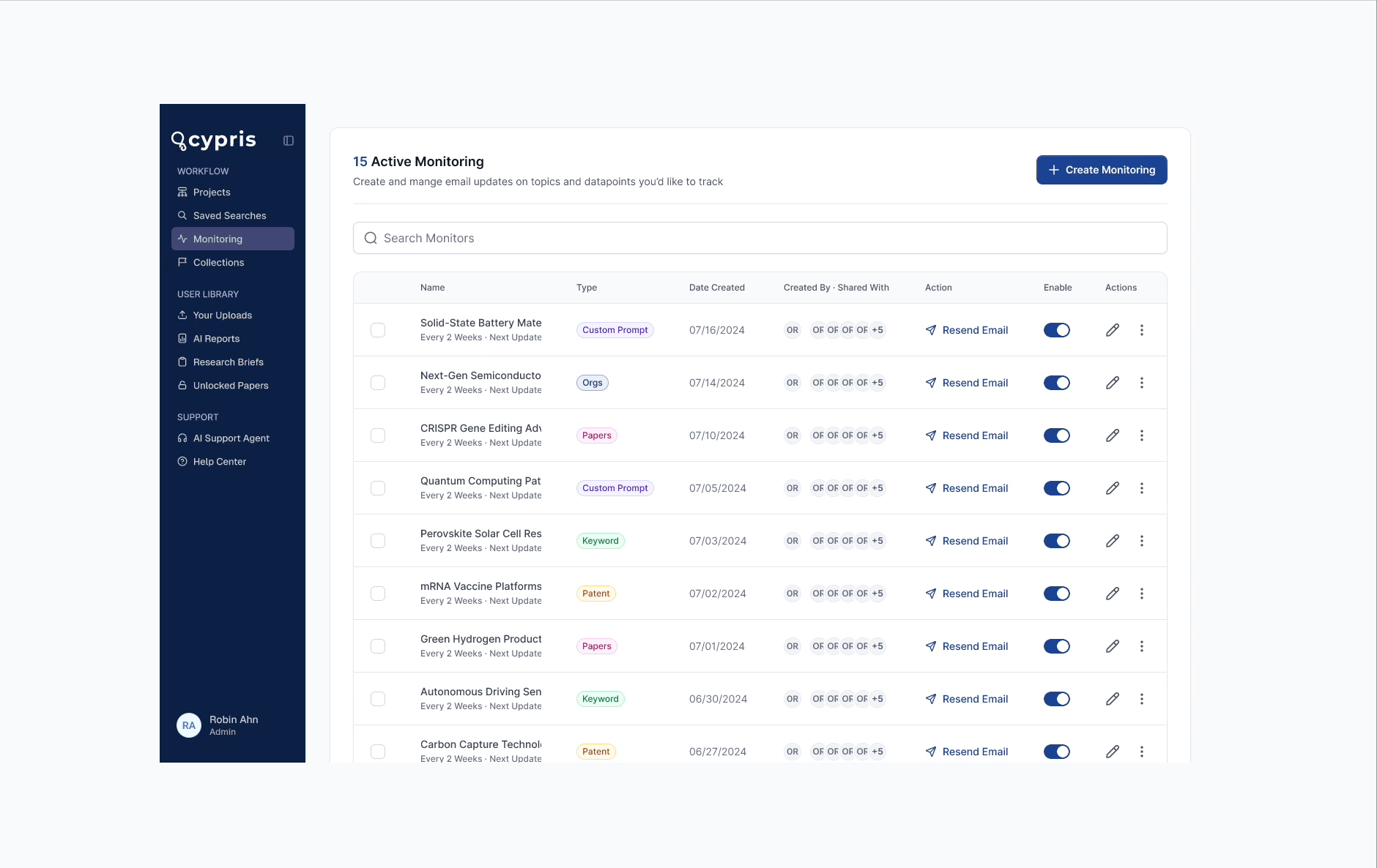 v2 · Agentic Monitoring, live in product