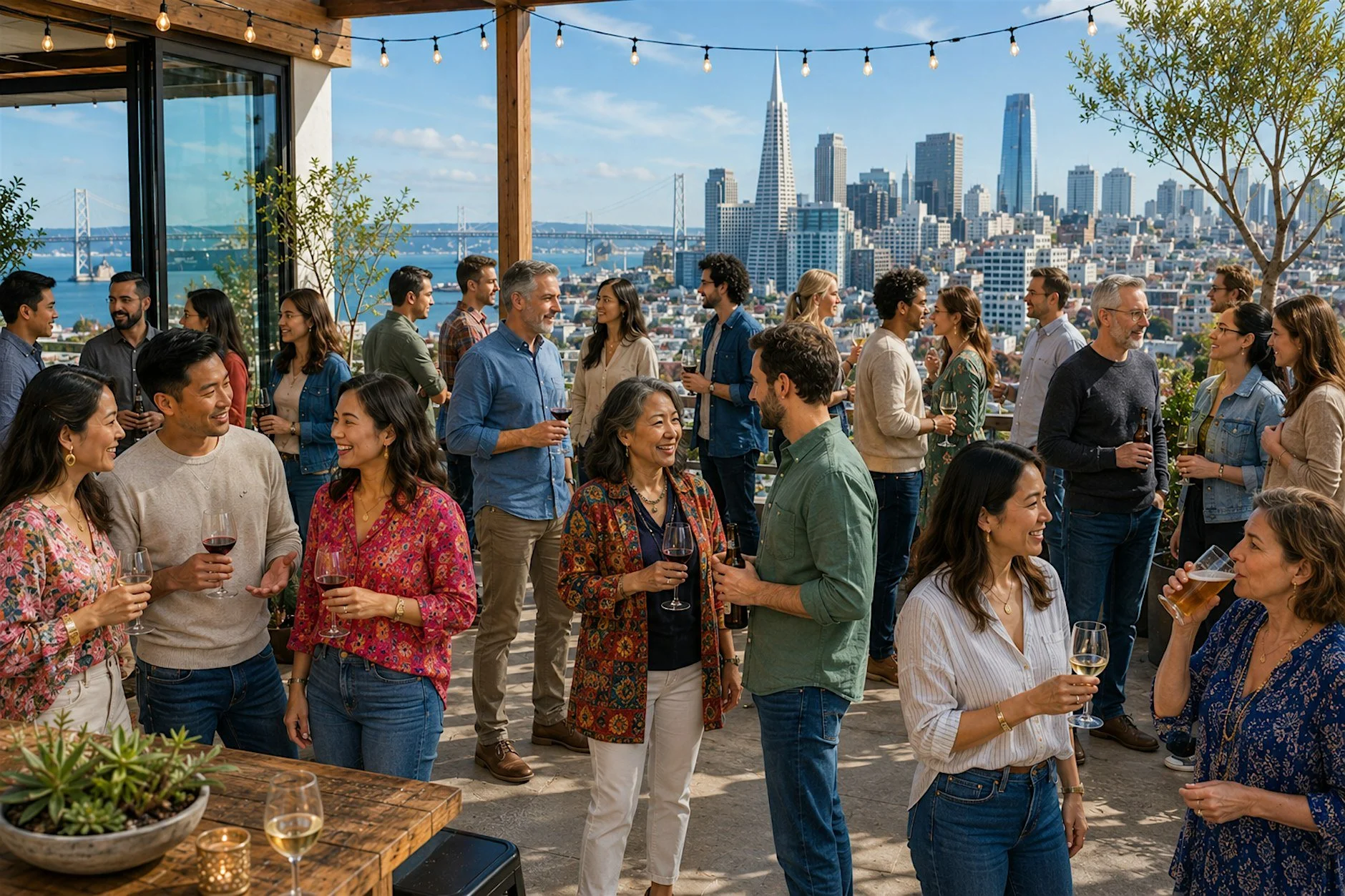 SF PR & Comms Community Mixer at East Brother, the Metreon