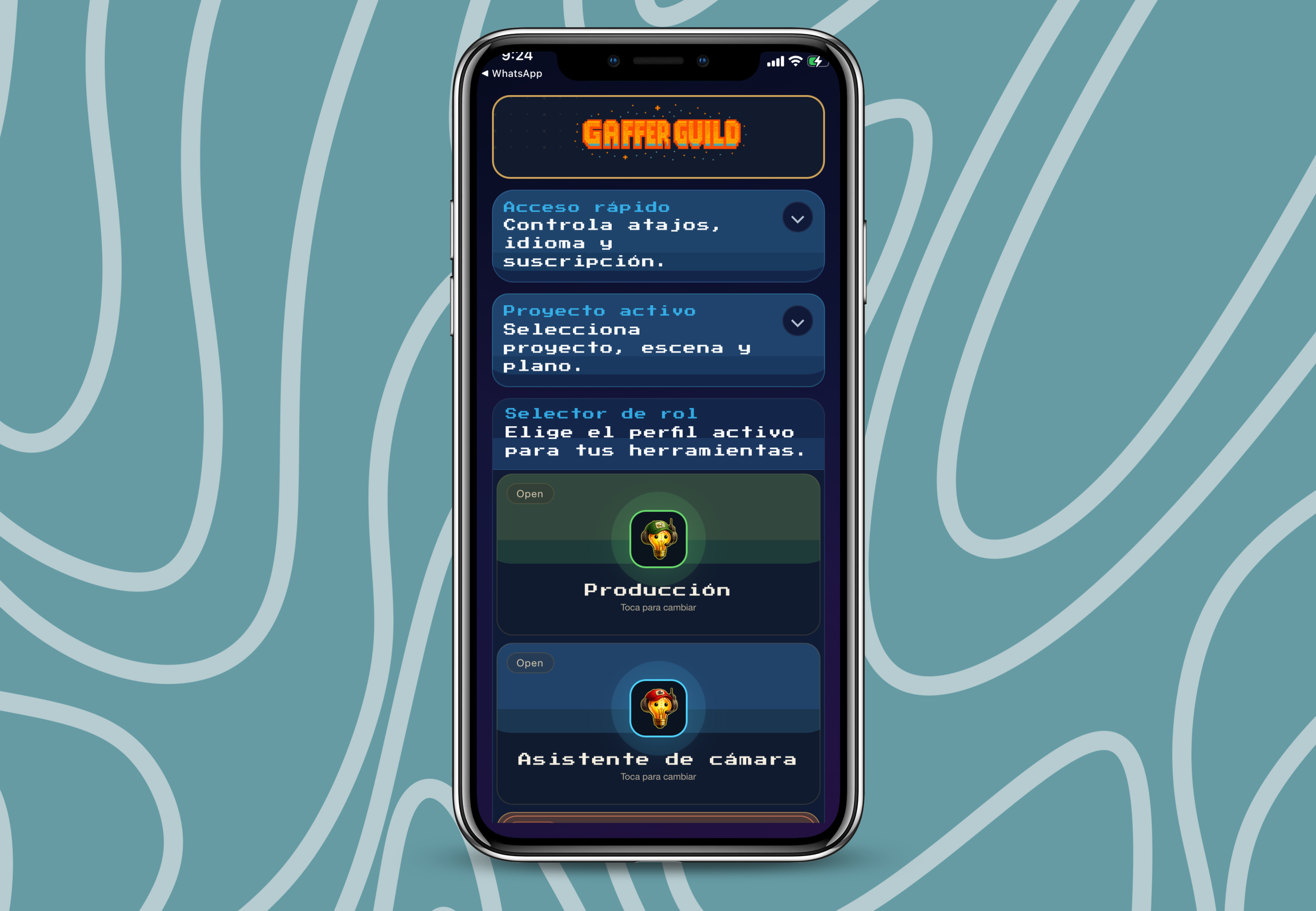 Gaffer Guild interface preview 1