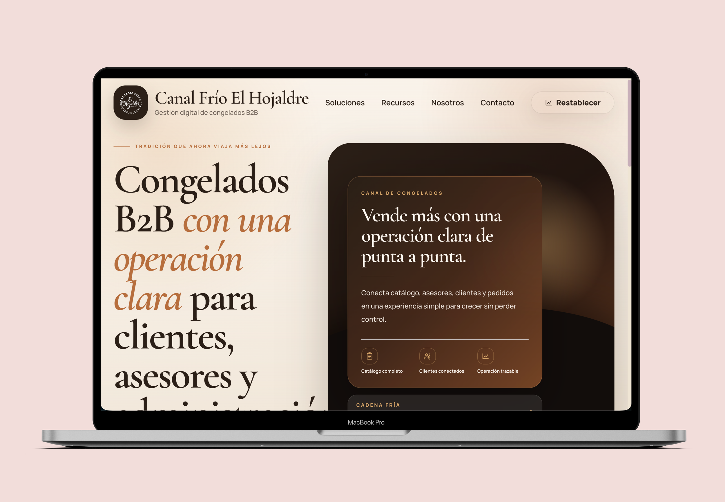 El Hojaldre Operations Platform interface preview 2