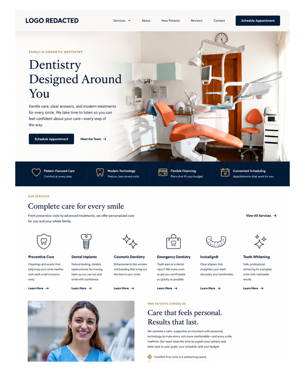 Family Dentistry Homepage