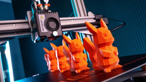 Figurines imprimées en 3D FDM en série