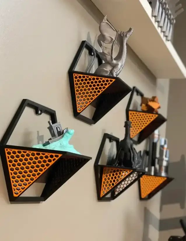 Étagère murale imprimée en 3D