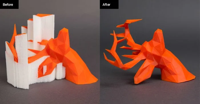 Gestion des supports en impression 3D