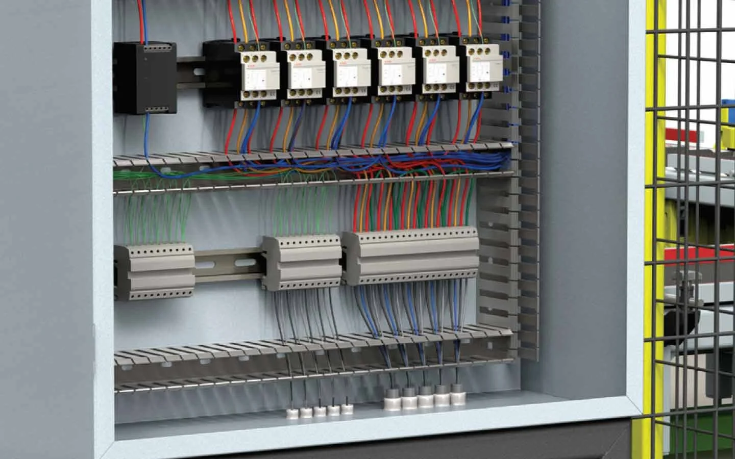 Schéma électrique réalisé avec SolidWorks Electrical