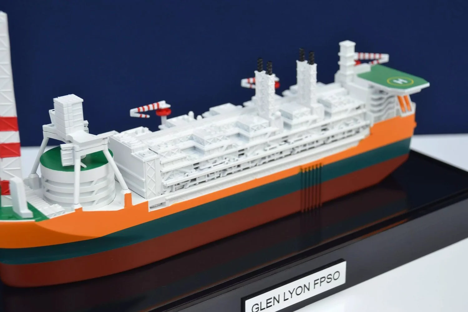Maquette de bateau imprimée en 3D FDM