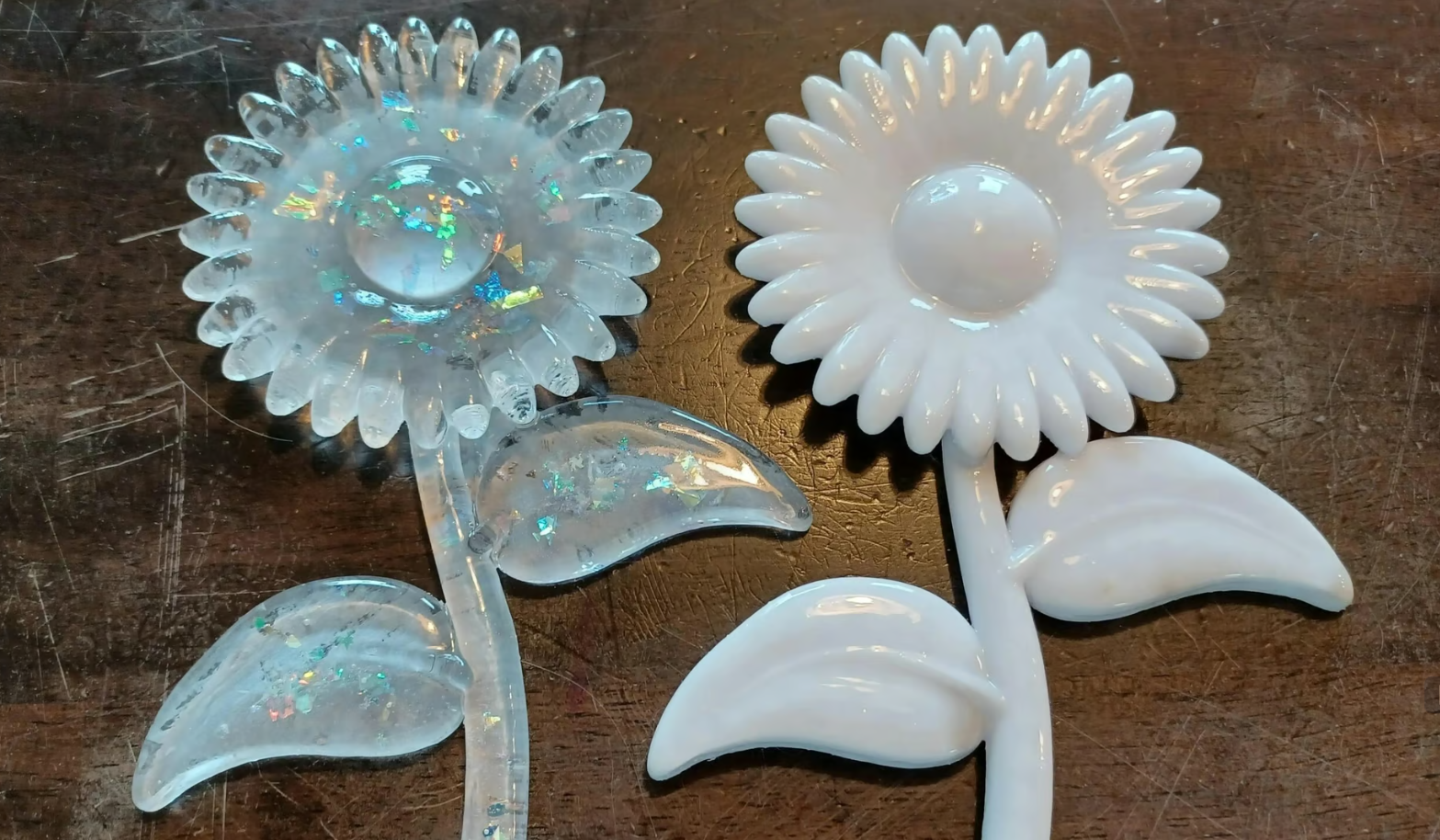 Pièce imprimée en 3D avec finition polie