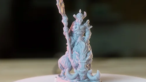 Miniature imprimée en 3D FDM