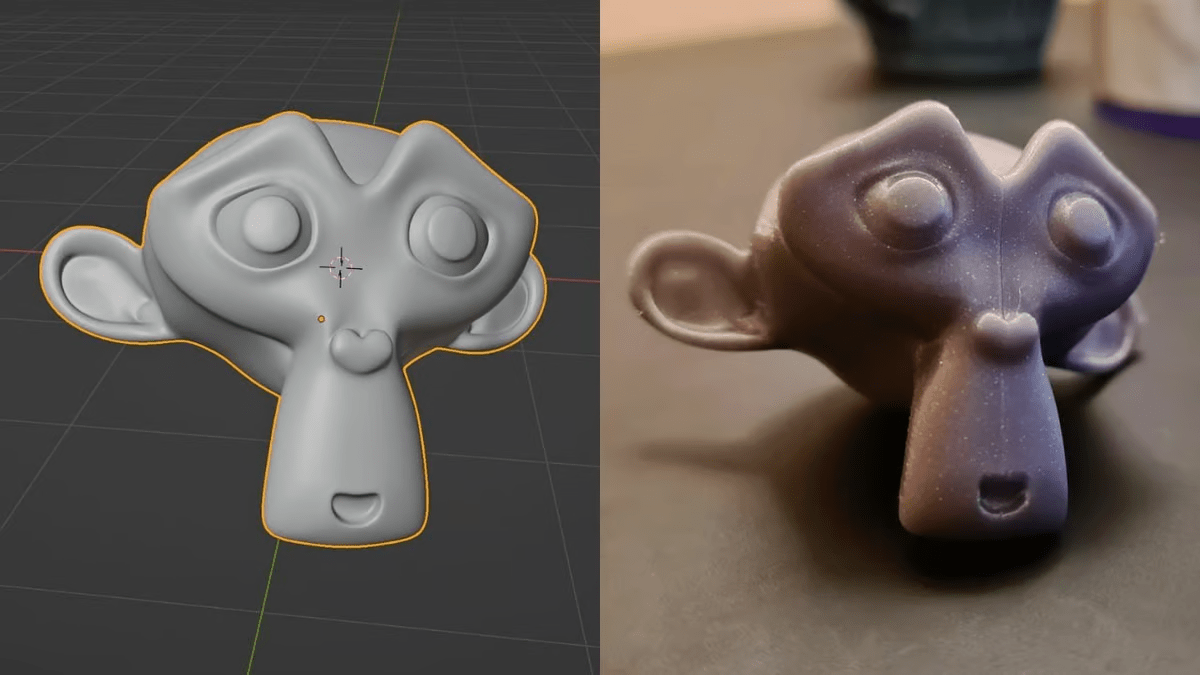 Statut de signe sur Blender et modélisation FDM