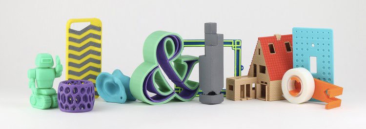 Diverses créations imprimées en 3D