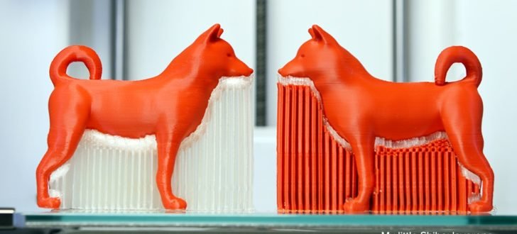 Supports solubles PVA en impression FDM