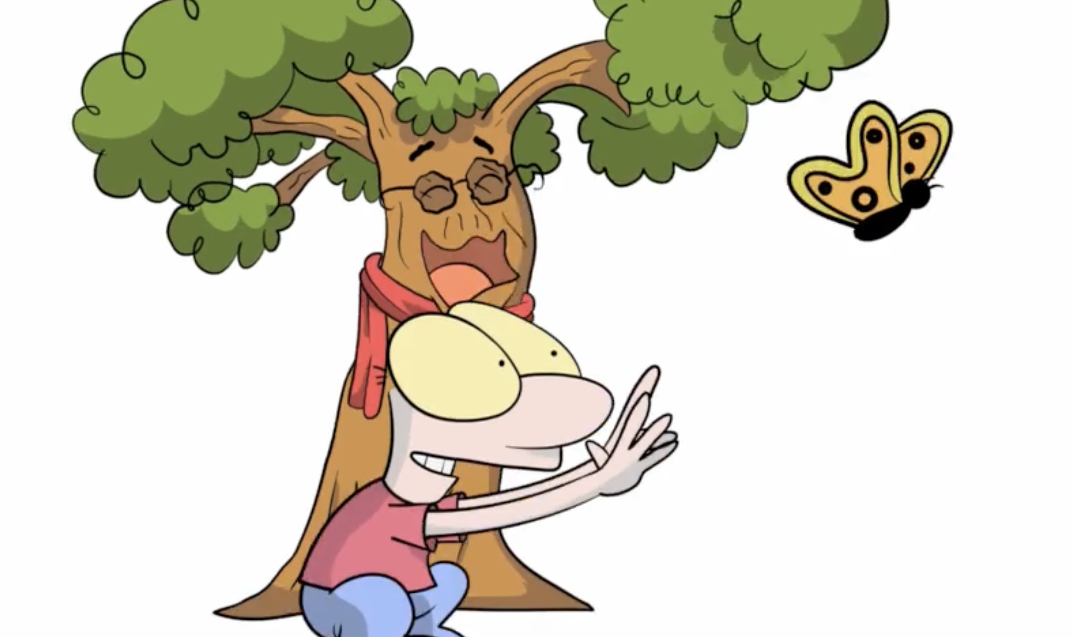 The Tree with the Big Red Scarf