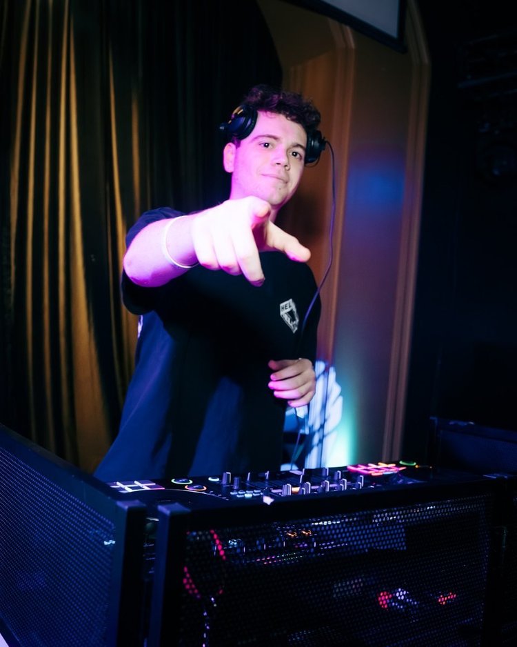 DJ performing for the crowd at The Royce Social Hall in Atlantic City