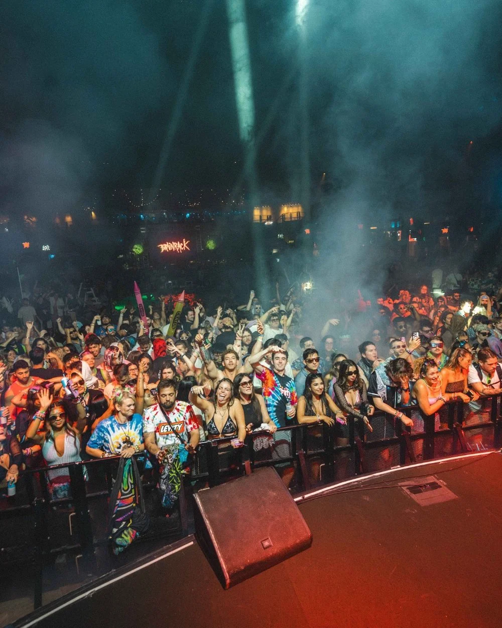 Crowd packed in front of the stage for Levity at The Pool After Dark, Harrah's Resort Atlantic City