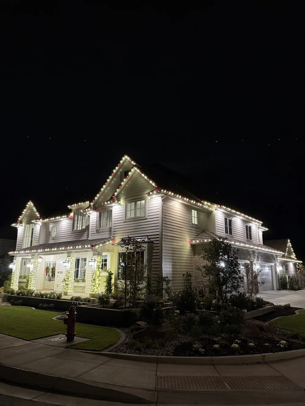 Christmas Light Installation by 3SIXTY Window Washing in St. George, Utah