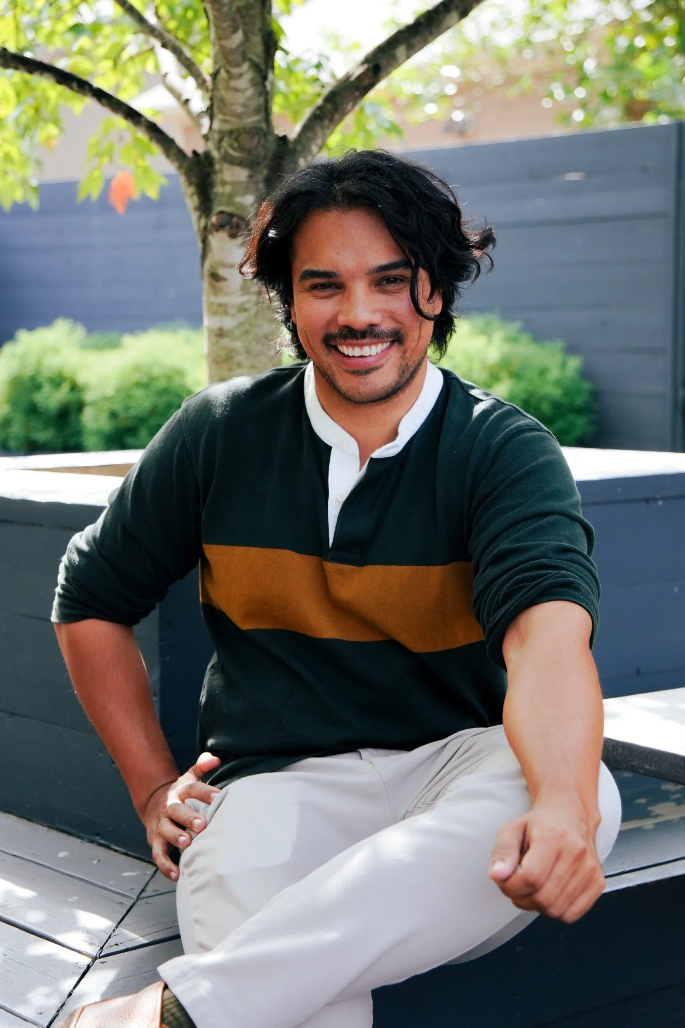 Portrait of filmmaker Eli Hiller