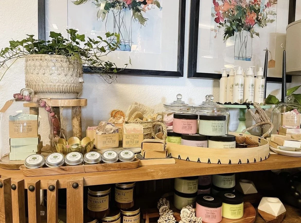 Hollow Oak Acres handcrafted goat milk soap products