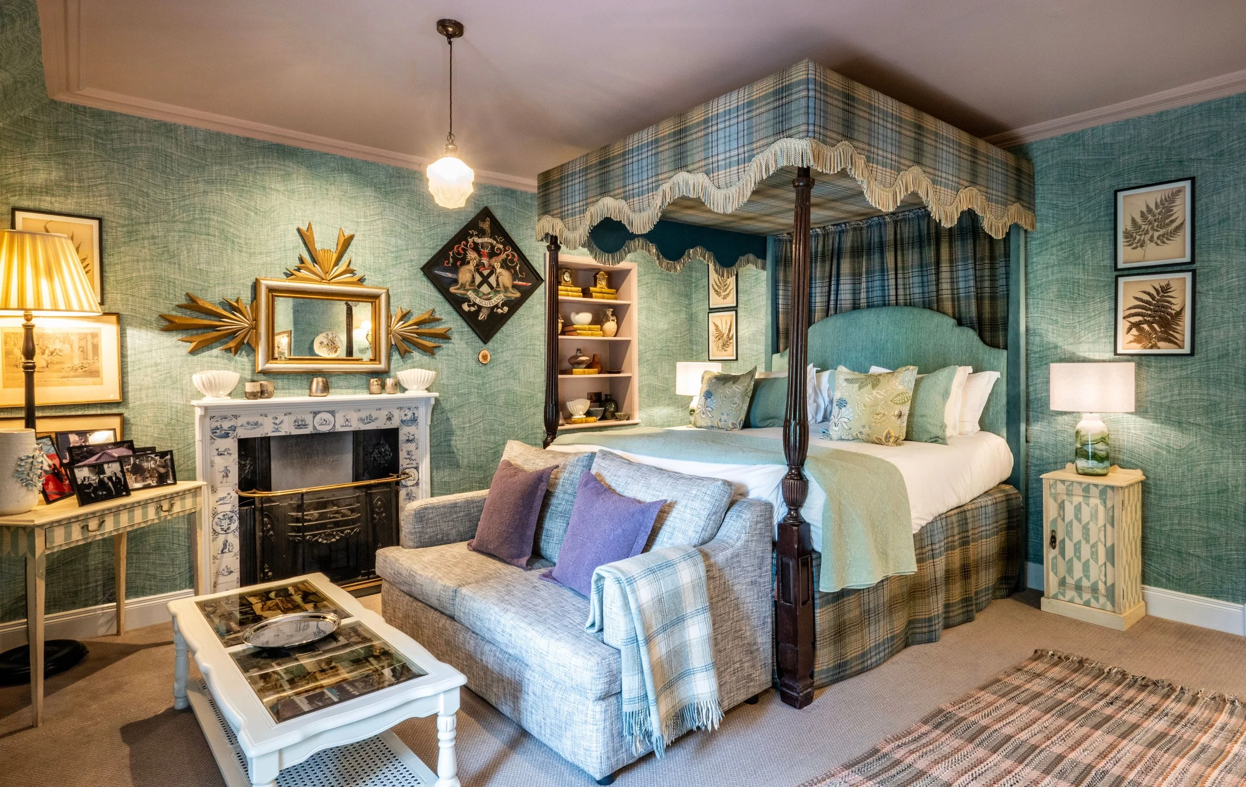 Inside the Loch Lomond Arms following the Russell Sage restoration