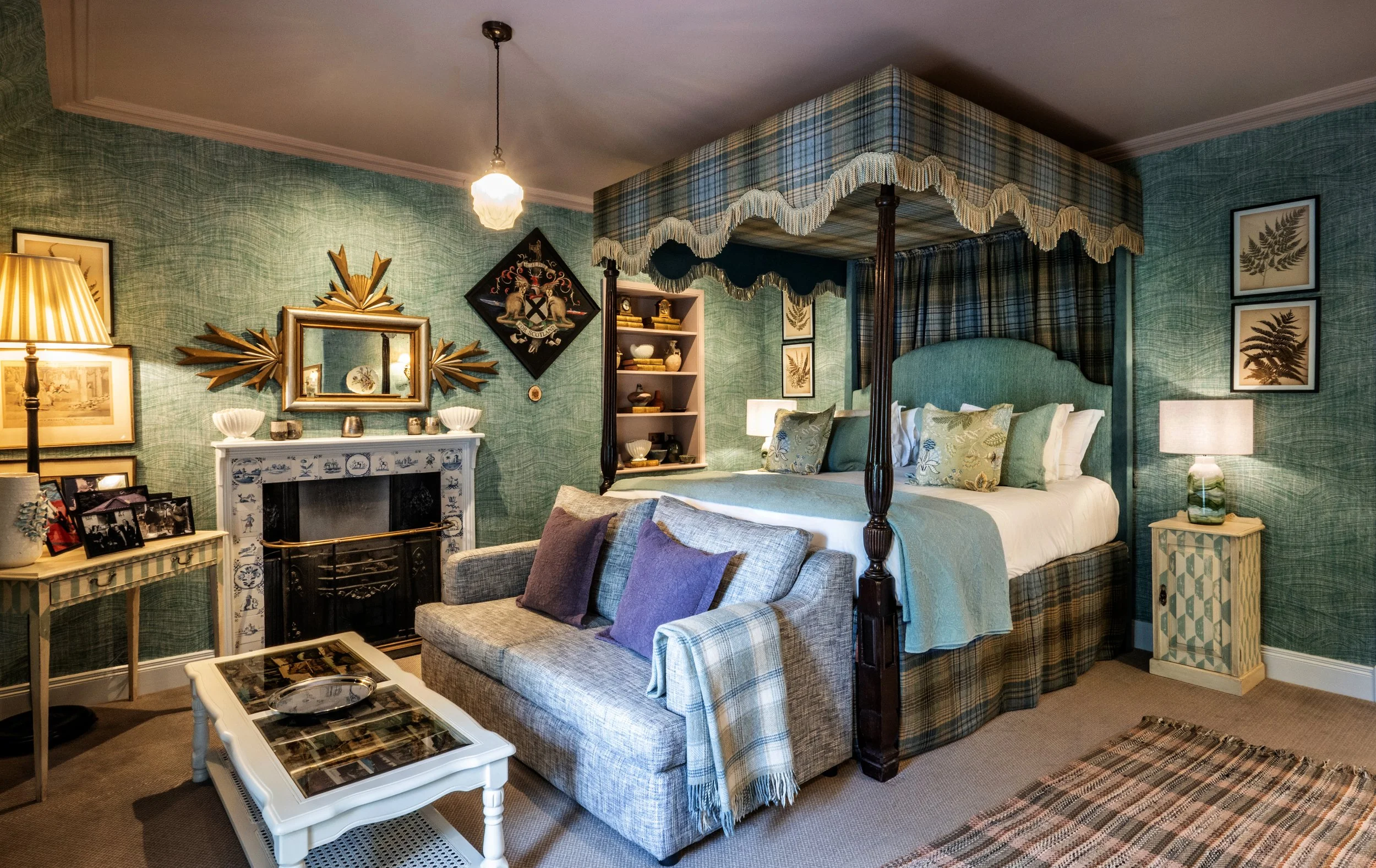 Luxury suite at Loch Lomond Arms, Luss, Scotland