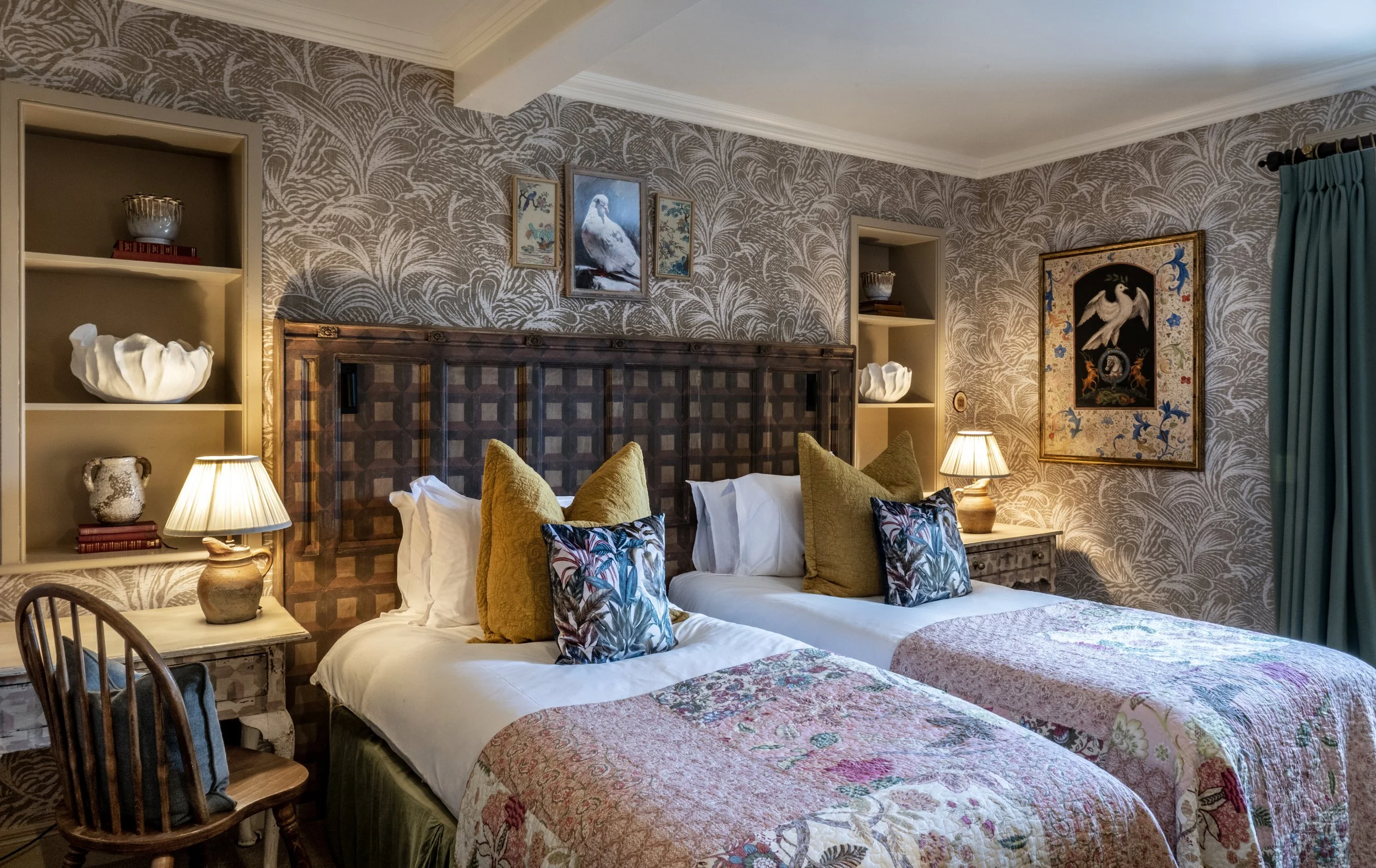 Double and twin room at Loch Lomond Arms, Luss