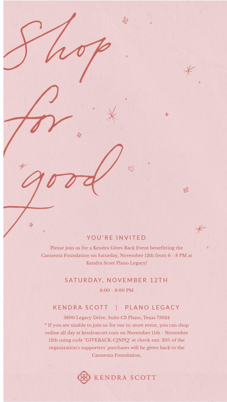 Kendra Scott invitation
