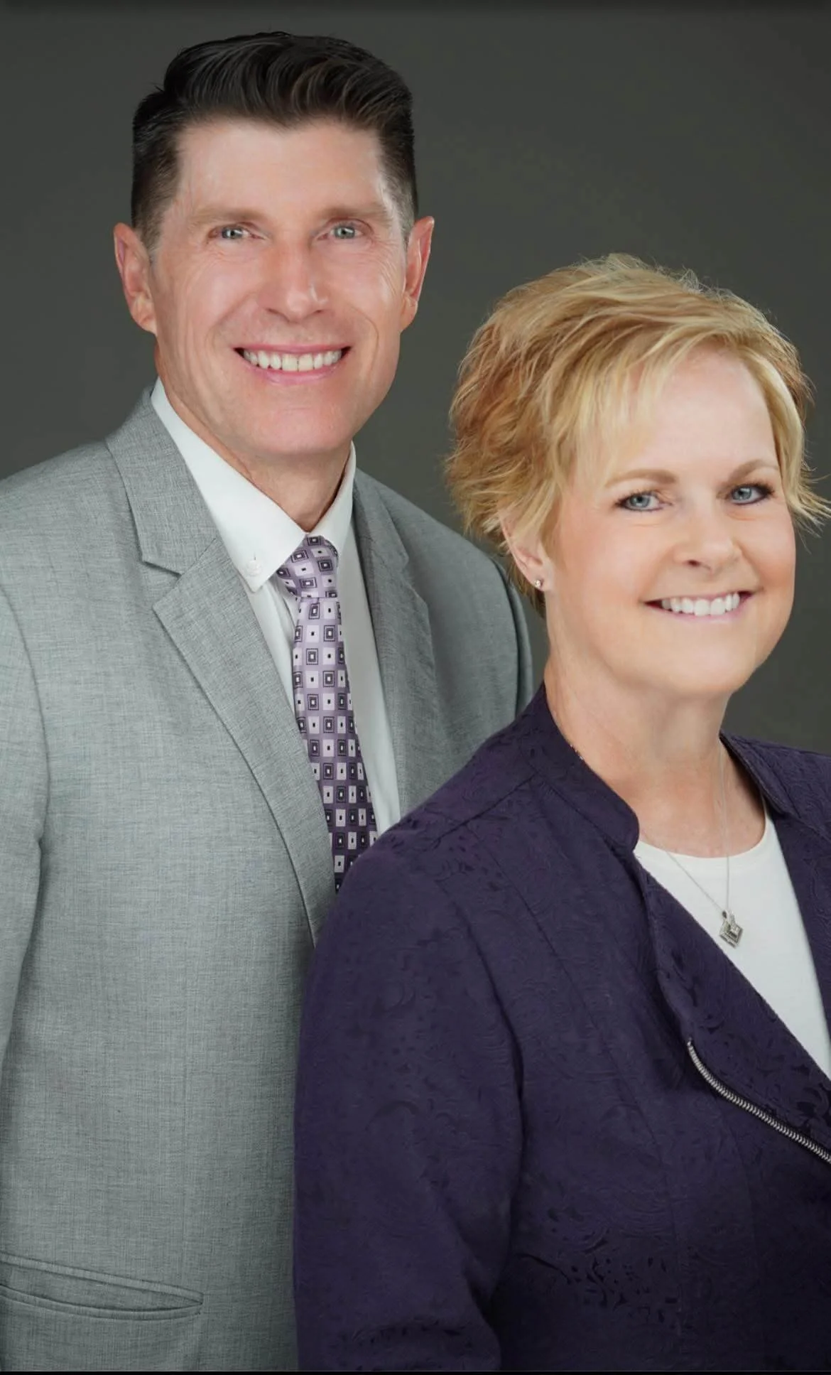 Judge Douglas Hedger, retired, and Tiffany Hedger