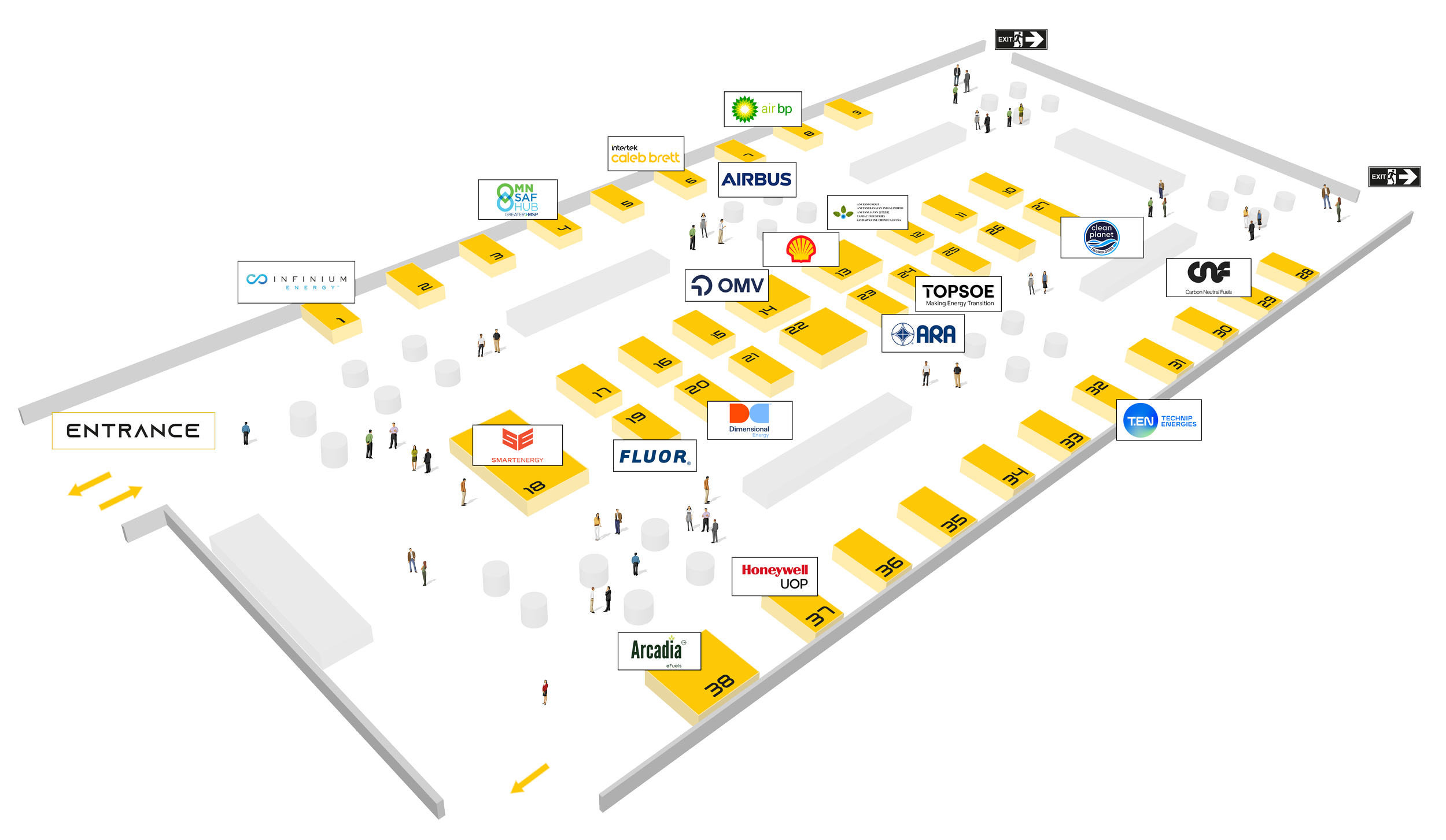 SAF Congress 2027 Networking Floorplan