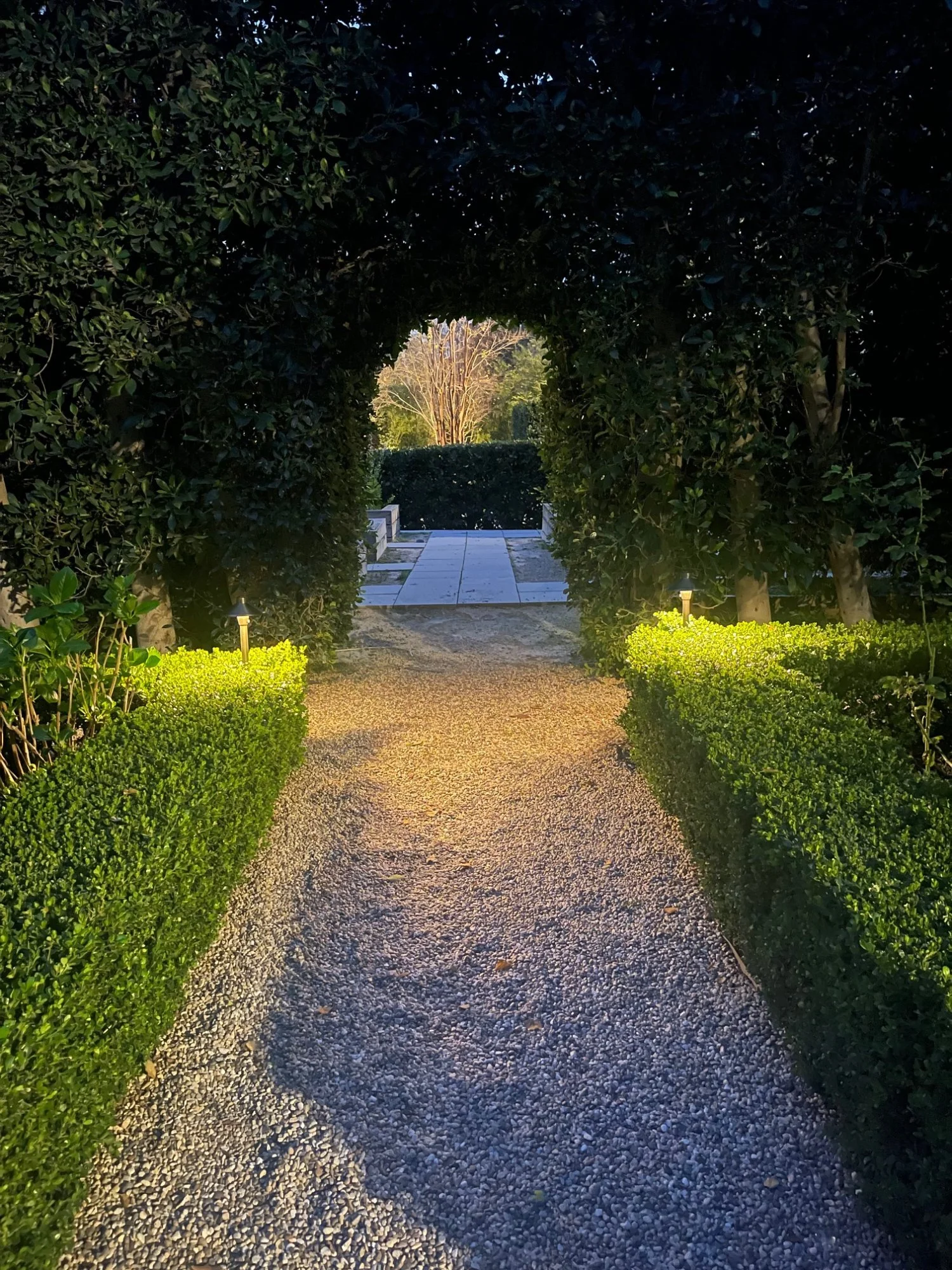 San Marino landscape lighting
