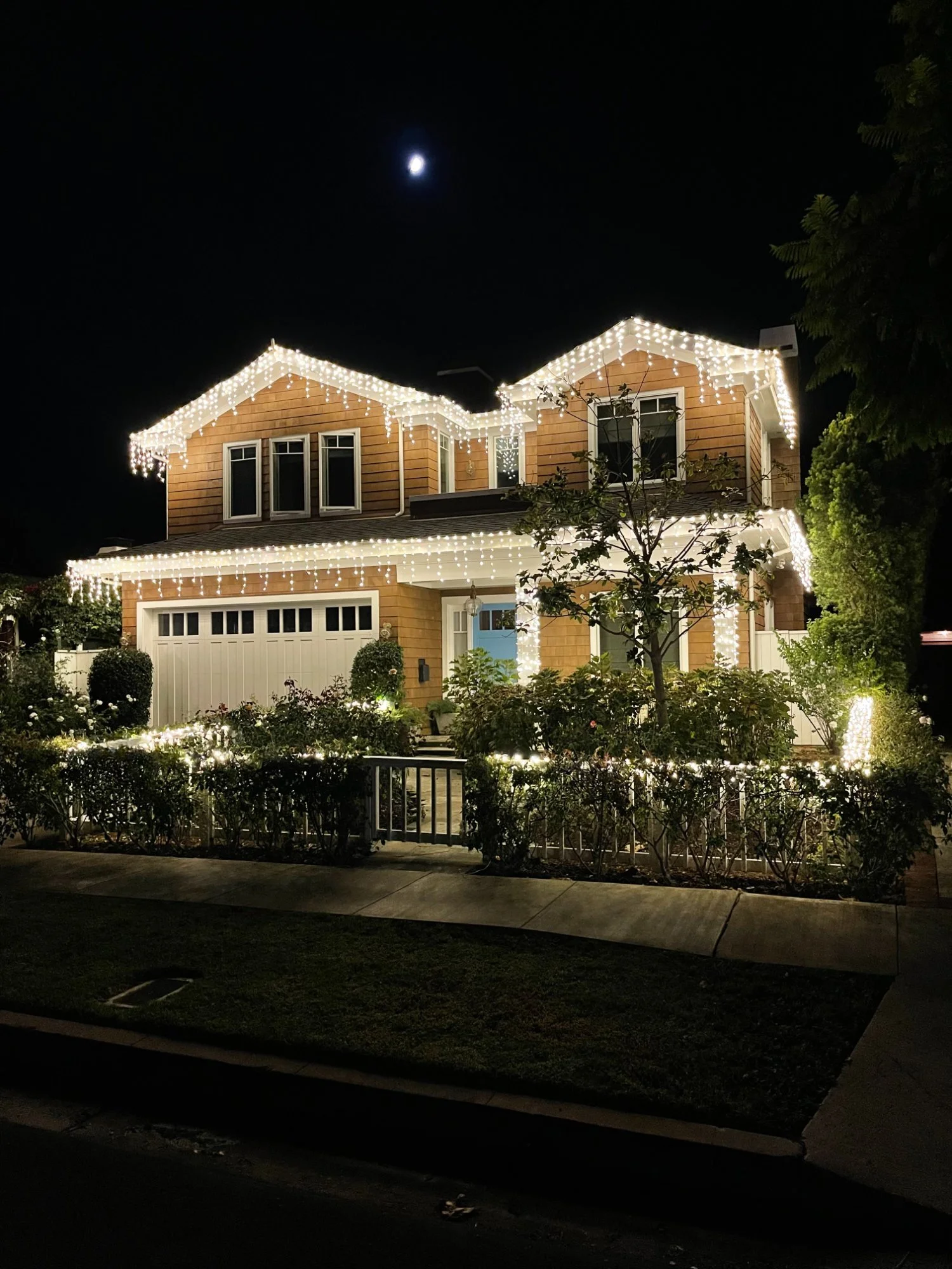 Christmas lights Los Angeles