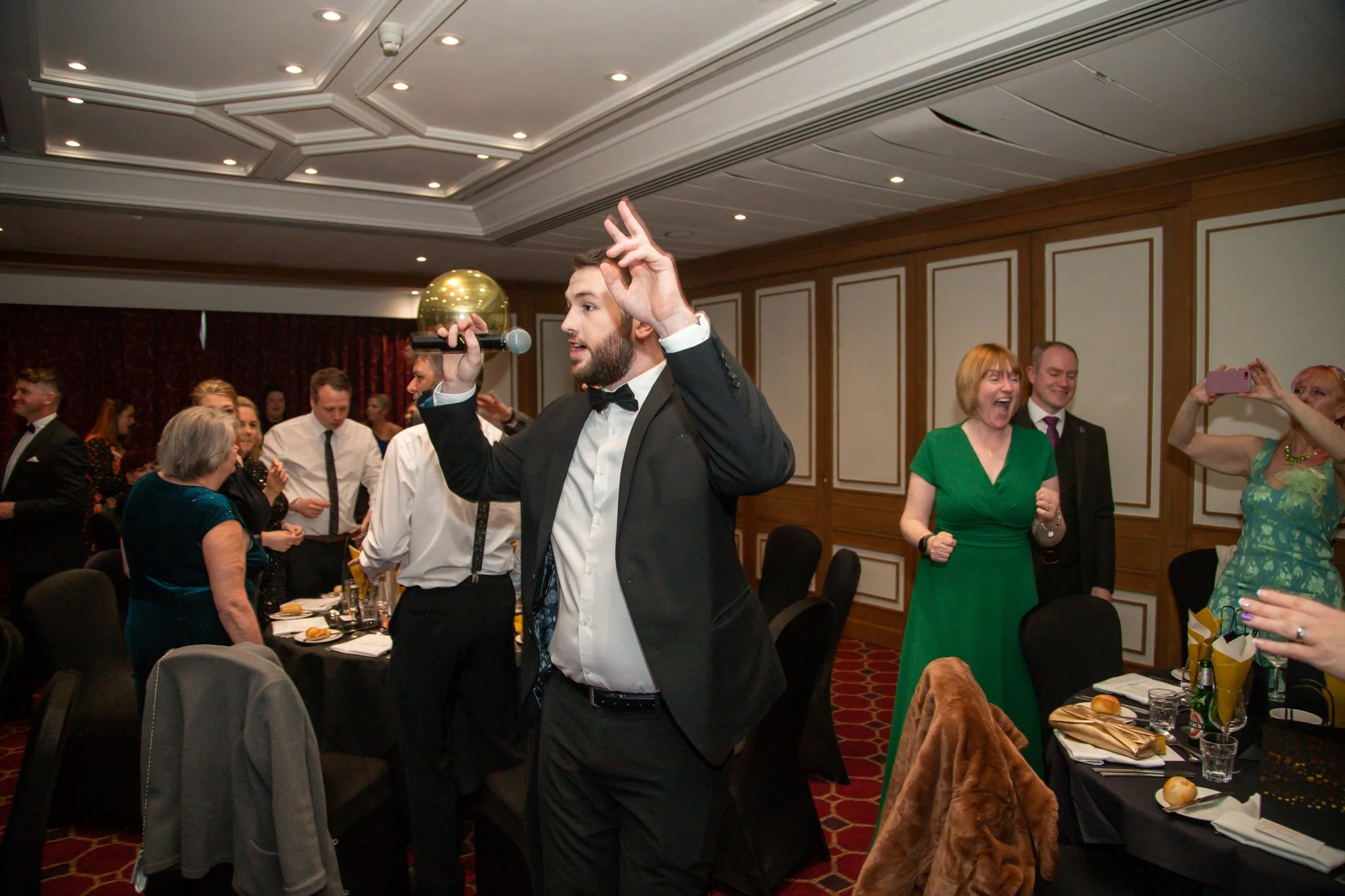 Magician for Events magician is performing magic at an event