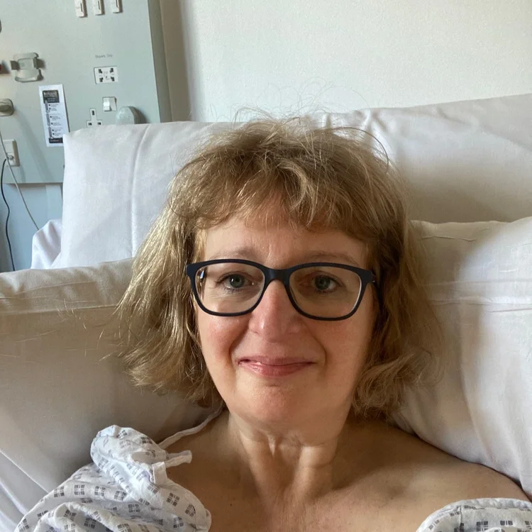 Me after surgery before pain relief wore off