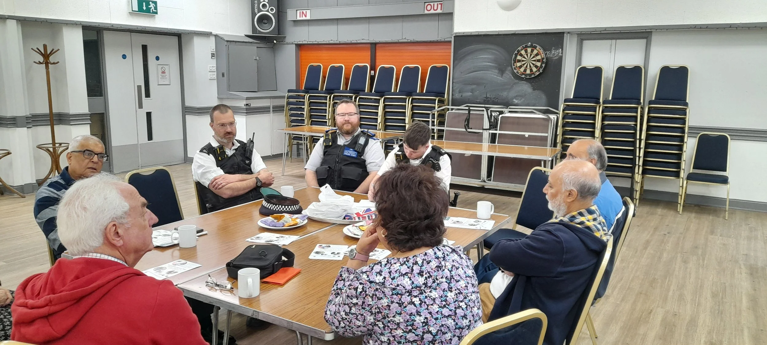 Diverse business professionals in a meeting