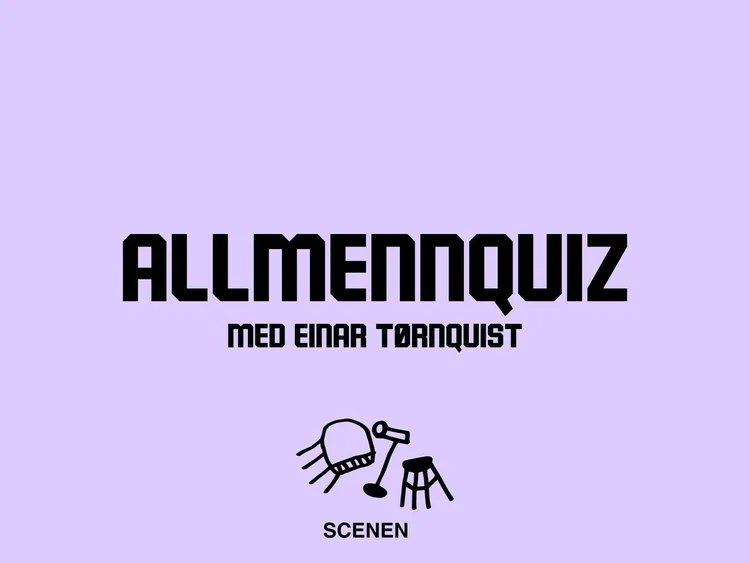 Allmennquiz med Einar Tørnquist