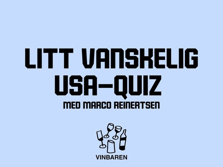 Litt vanskelig USA-quiz med Marco Reinertsen