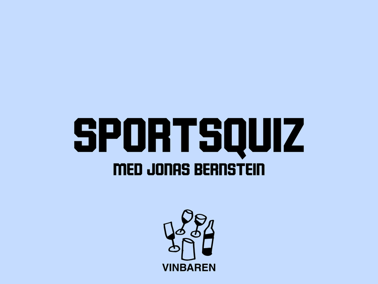 Sportsquiz med Jonas Bernstein