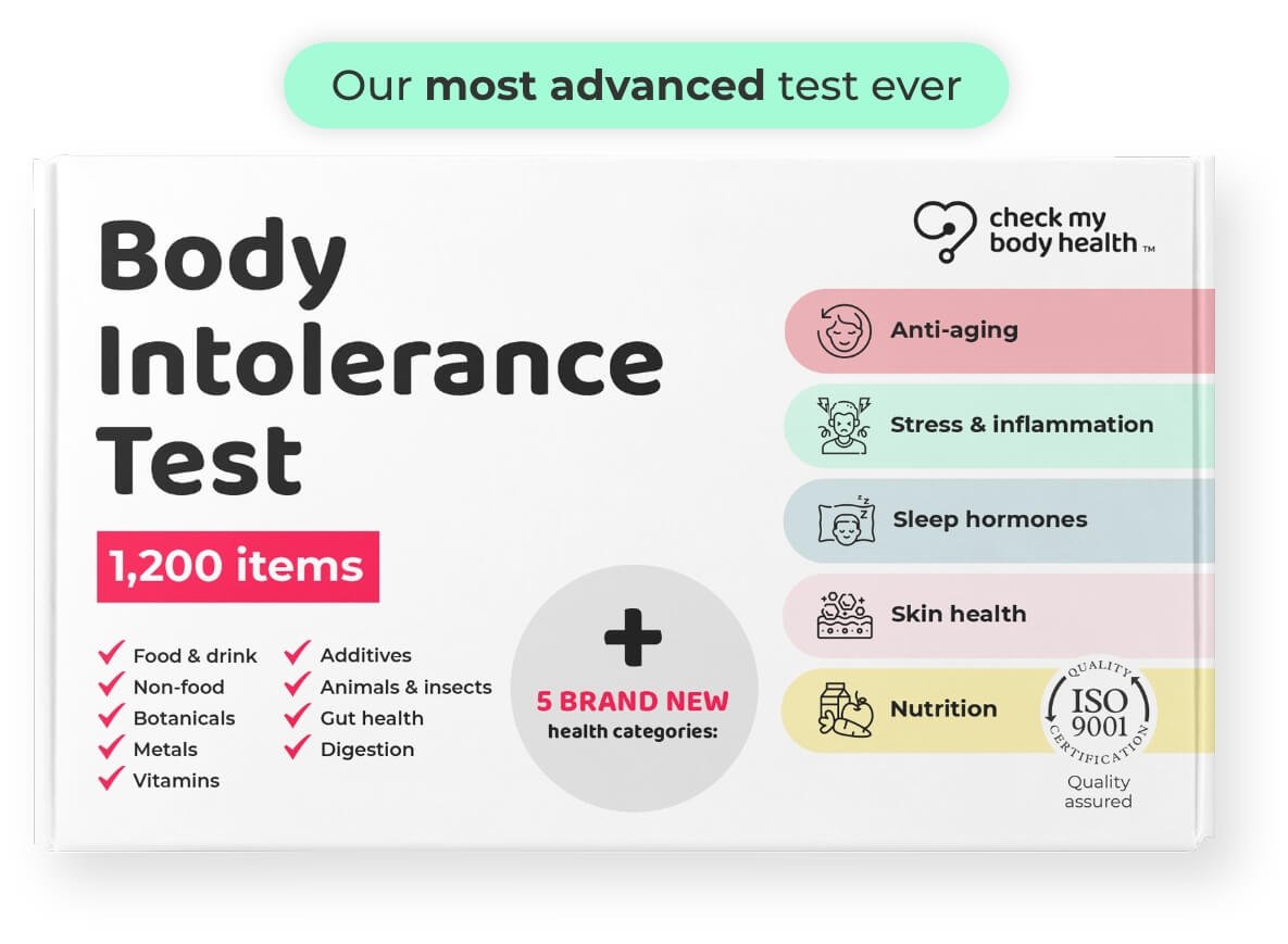 Check My Body Health - Body Intolerance Test