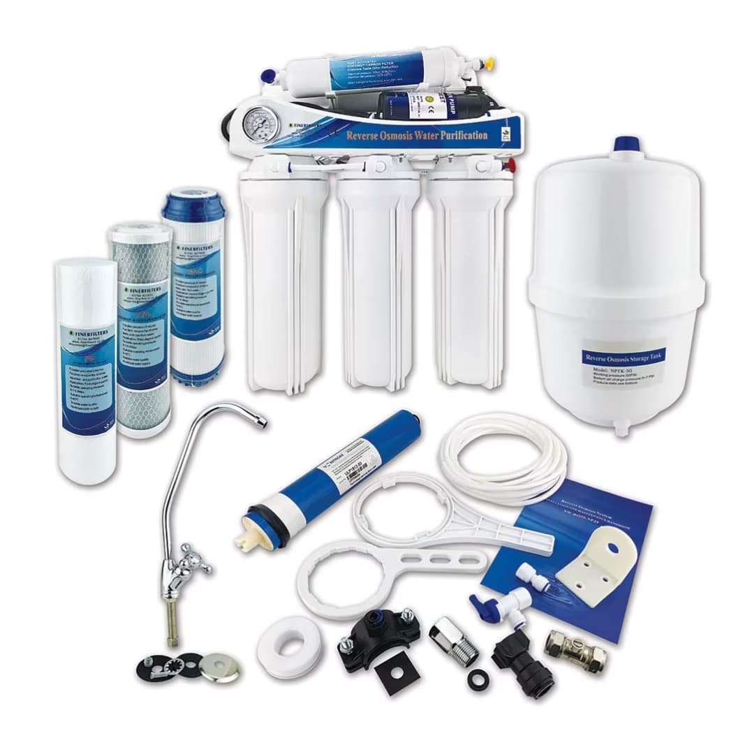 Finer Filters 5 Stage Reverse Osmosis System 50GPD