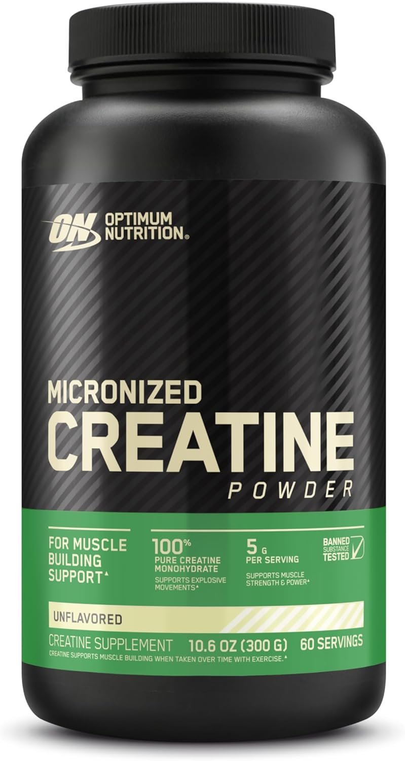 Optimum Nutrition Micronized Creatine Monohydrate Powder