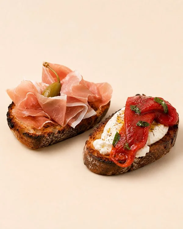 Crostini selection