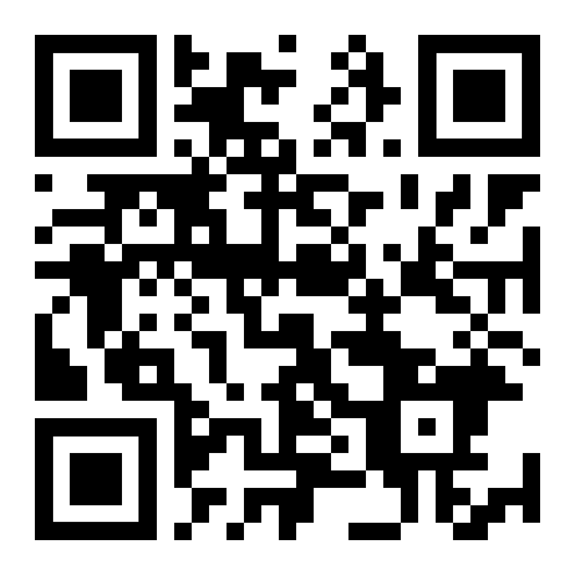 Endeavor menu QR code