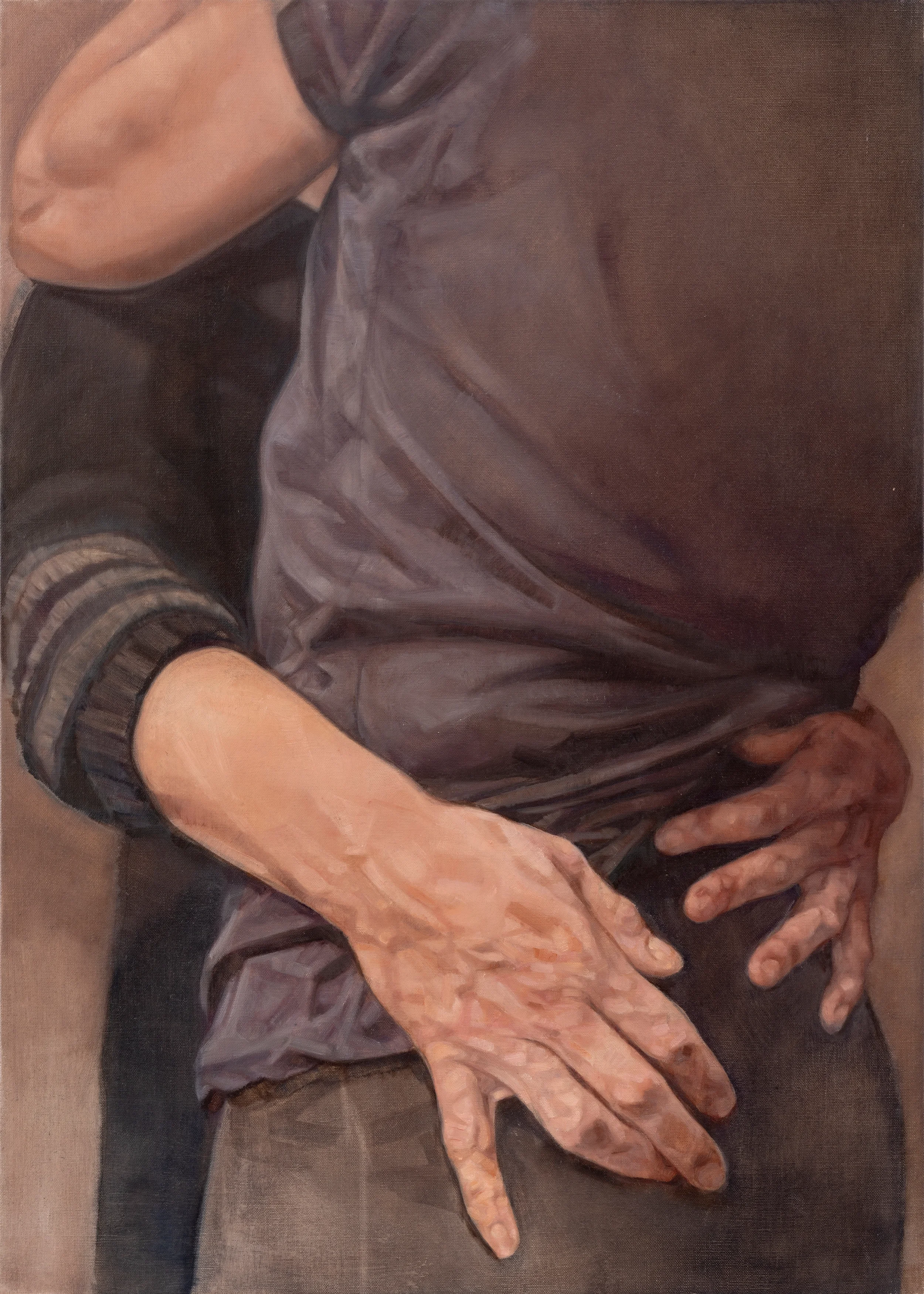 Stay 2026 Oil on Linen 70x50cm Clare Thackway