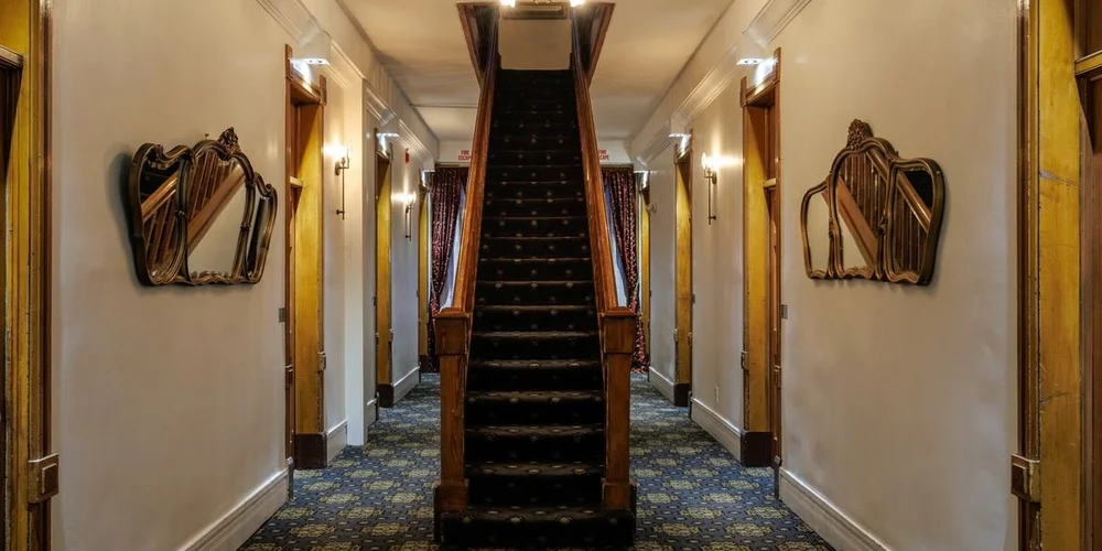 The main staircase