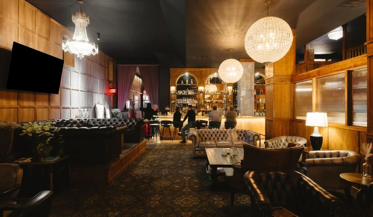 The lobby bar