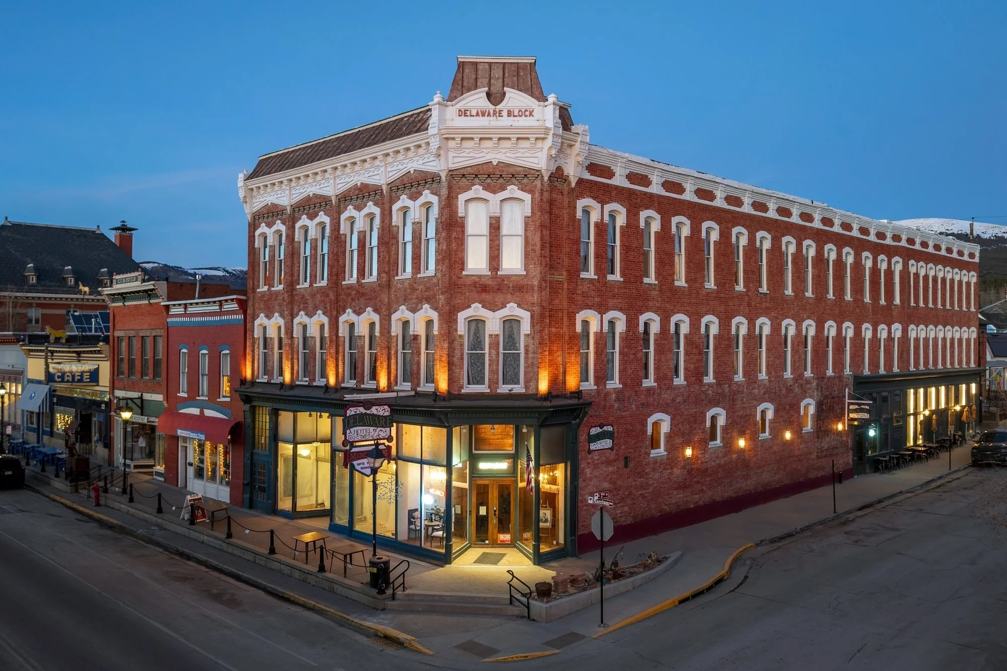 The Historic Delaware Hotel on Harrison Avenue