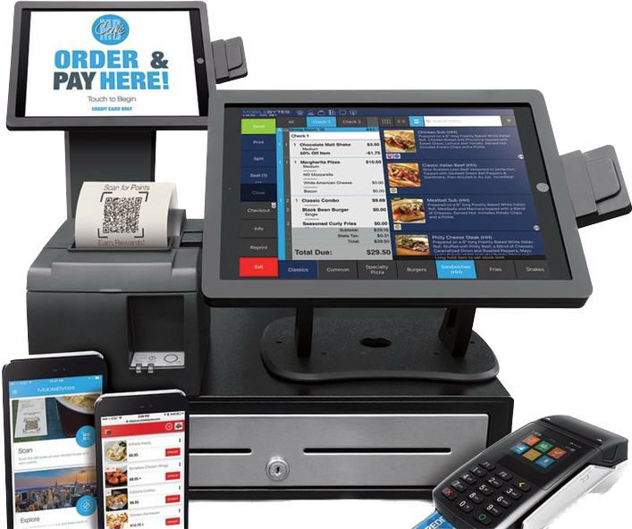 All-in-one POS, payments and hardware