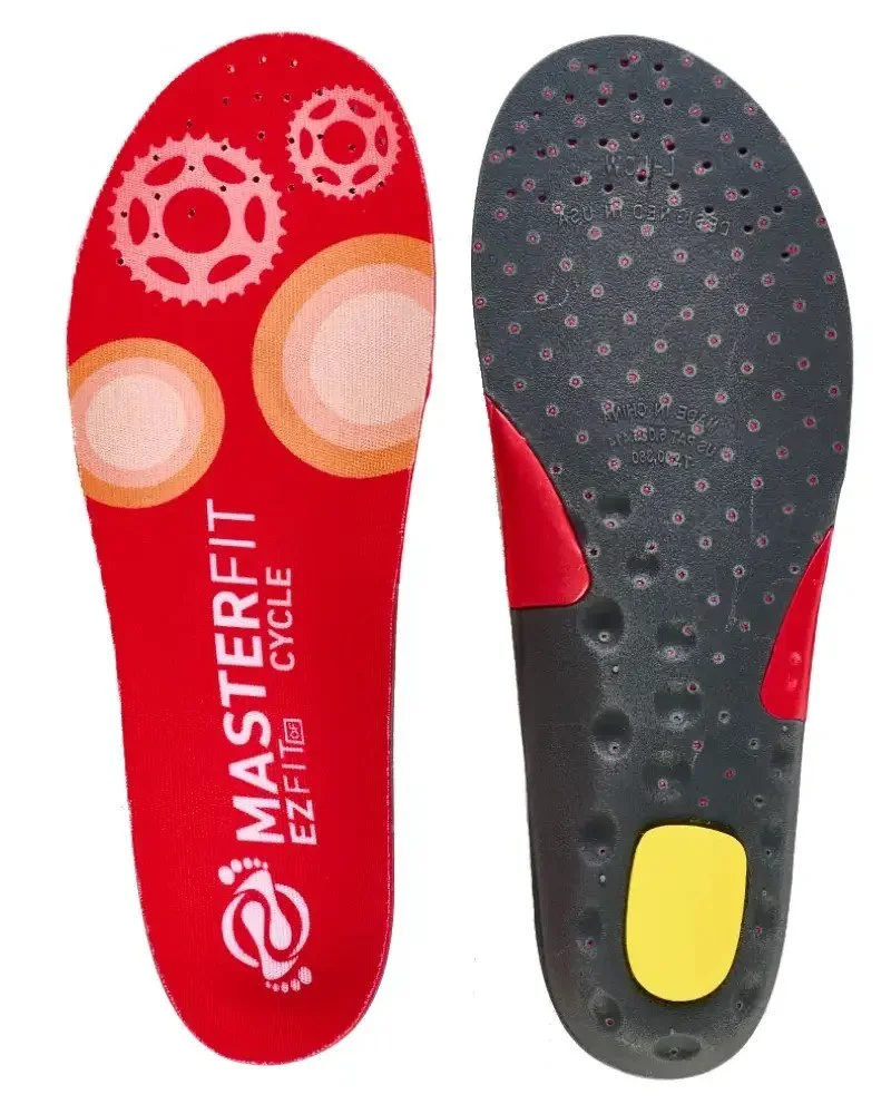 Masterfit cycling footbeds. Product photograph; not the device tested in reference 4.