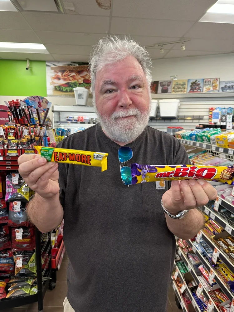 A little candy shopping · Boston–Quebec City 2025