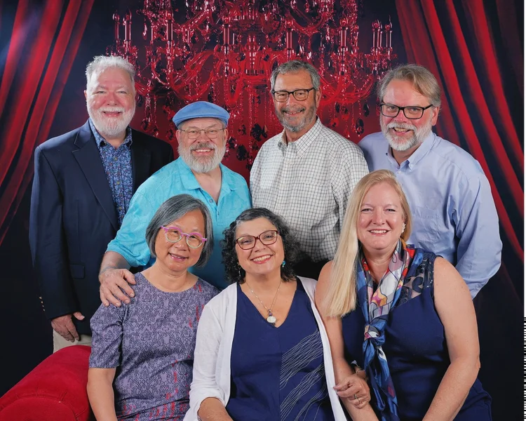 Dressed up for an evening together · Alaska 2026