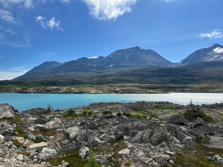 A mountain lake near Fraser · Alaska 2026