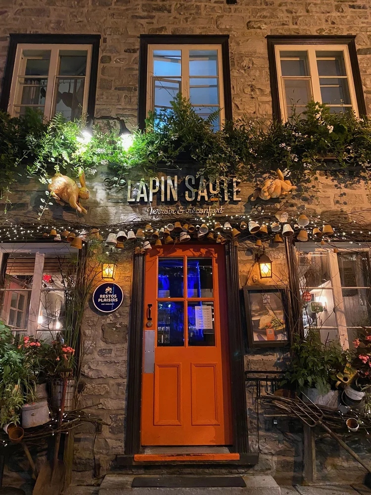 A bright doorway in Québec, after the cruise · Boston–Quebec City 2025